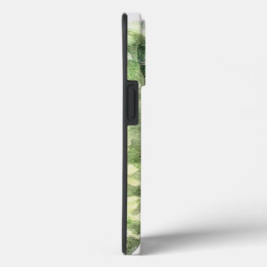 Coque iphone de fleur d'algue (Verso / Droite)