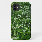 Coque iphone de fleurs de bois (Dos)
