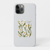 Coque iphone de fleurs de l'État Utah (Dos)