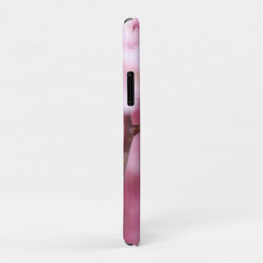 Coque iphone de fleurs roses (Dos/Droite)