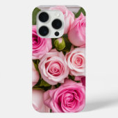Coque iphone de fleurs Roses romantiques (Verso)