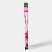 Coque iphone de fleurs Roses romantiques (Verso / Gauche)