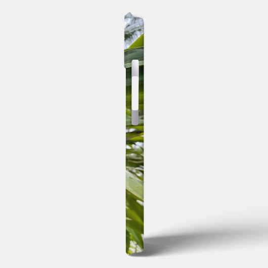 Coque iphone de fleurs tropicales d'Heliconia (Verso / Gauche)