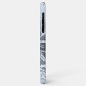 Coque iphone de flocon de glace (Dos/Gauche)