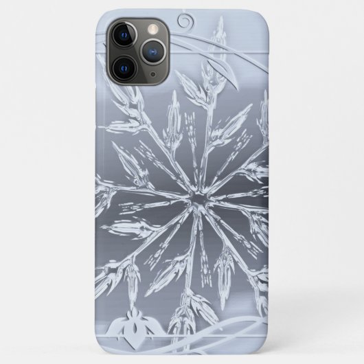 Coque iphone de flocon de glace (Dos)