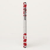 Coque iphone de flocon de neige de chandail de (Dos/Gauche)