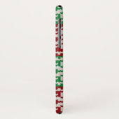 Coque iphone de flocon de neige de chandail de (Dos/Gauche)