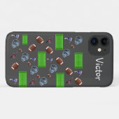 Coque iphone de football (Dos (Horizontal))