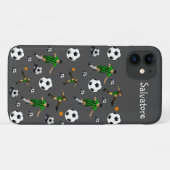 Coque iphone de football (Dos (Horizontal))