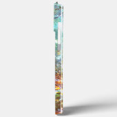 Coque iphone de Forest Dance Couple avec Monogramm (Verso / Gauche)