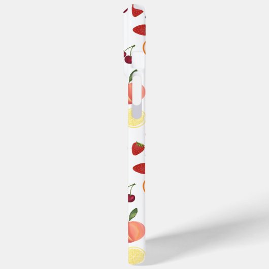 Coque iphone de fruits d'aquarelle (Verso / Gauche)