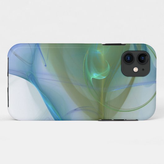 coque iphone de fumée Abstrait (Dos (Horizontal))