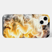 Coque iphone de fumée et de feu (Verso Horizontal)