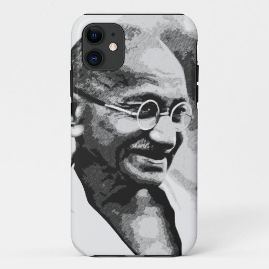 Coque iphone de Gandhi (Dos)