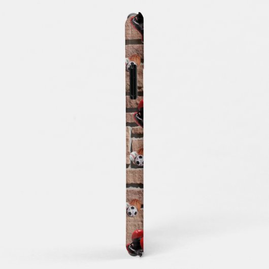 Coque iphone de gants de boxe (Dos/Droite)