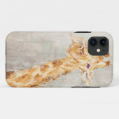 Coque iphone de girafe (Dos (Horizontal))