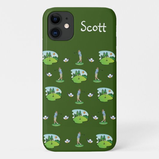 Coque iphone de golf (Dos)