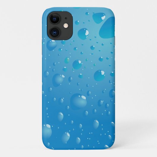 Coque iphone de gouttelettes d'eau très Cool (Dos)