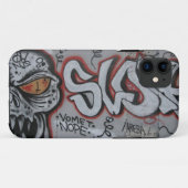 Coque iphone de graffiti d'Atlanta (Dos (Horizontal))
