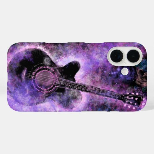 Coque iphone de guitare (Verso (horizontal))