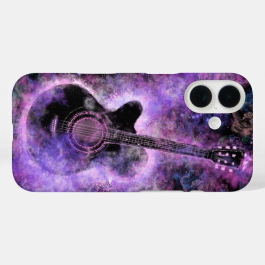 Coque iphone de guitare (Verso (horizontal))