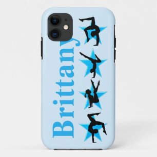 COQUE IPHONE DE GYMNASTIQUE PERSONNALISÉ BLUE STA