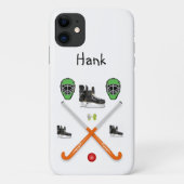 Coque iphone de hockey (Dos)