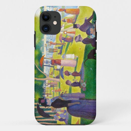 Coque iphone de Jatte de La de Seurat grand (Dos)