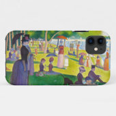 Coque iphone de Jatte de La de Seurat grand (Dos (Horizontal))