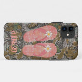 COQUE IPHONE DE LA BASCULE ÉLECTRONIQUE CAMO (Dos (Horizontal))