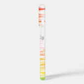 Coque iphone de la dame du coucher du soleil (Verso / Gauche)