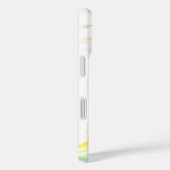 Coque iphone de la dame du coucher du soleil (Verso / Droite)