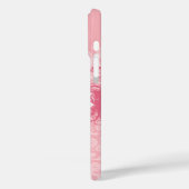 Coque iphone de la grunge de laine de miel (Verso / Gauche)