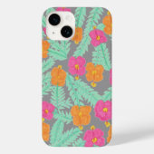 Coque iphone de la jungle tropicale (Verso)