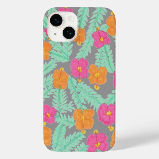 Coque iphone de la jungle tropicale (Verso)