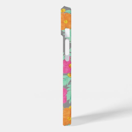 Coque iphone de la jungle tropicale (Verso / Gauche)