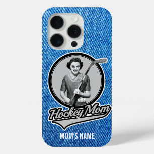 Coque iphone de la mère de hockey