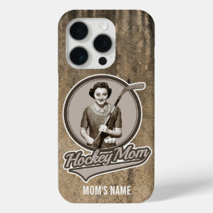 Coque iphone de la mère de hockey