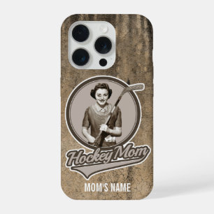 Coque iphone de la mère de hockey
