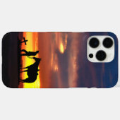 Coque iphone de la prière de cowboy (Verso (horizontal))