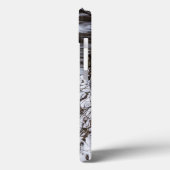 Coque iphone de la rivière des neiges (Verso / Gauche)