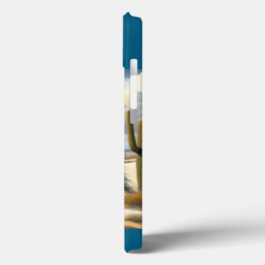 Coque iphone de la scène autochtone (Verso / Gauche)