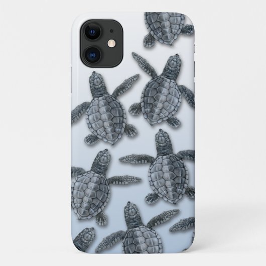 Coque iphone de la tortue de mer d'Olive Ridley (Dos)