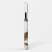 Coque iphone de la tortue luth (Dos/Droite)