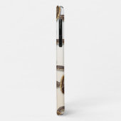 Coque iphone de la tortue luth (Dos/Gauche)