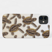 Coque iphone de la tortue luth (Dos (Horizontal))