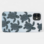Coque iphone de la tortue marine Ridley de Kemp (Dos (Horizontal))