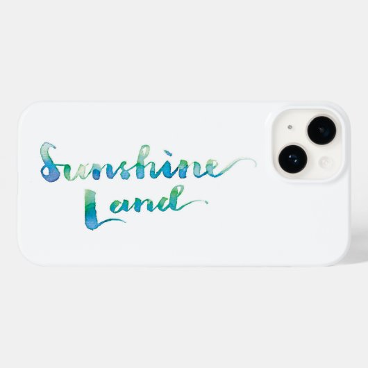 Coque iphone de la voie de soleil (Verso (horizontal))