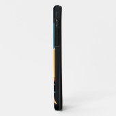 coque iphone de l'affiche touristique indienne (Dos/Gauche)