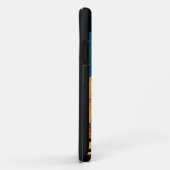 coque iphone de l'affiche touristique indienne (Dos/Droite)